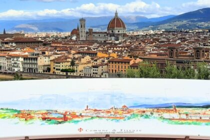 itinerario primaverile in Toscana - foto panoramica di Firenze