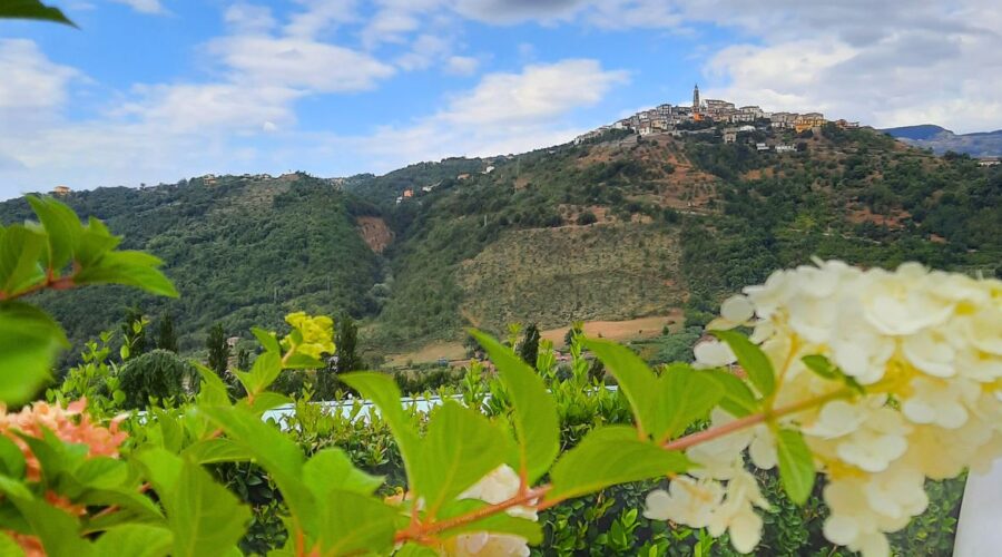 Vista panoramica del Borgo medievale di Picerno