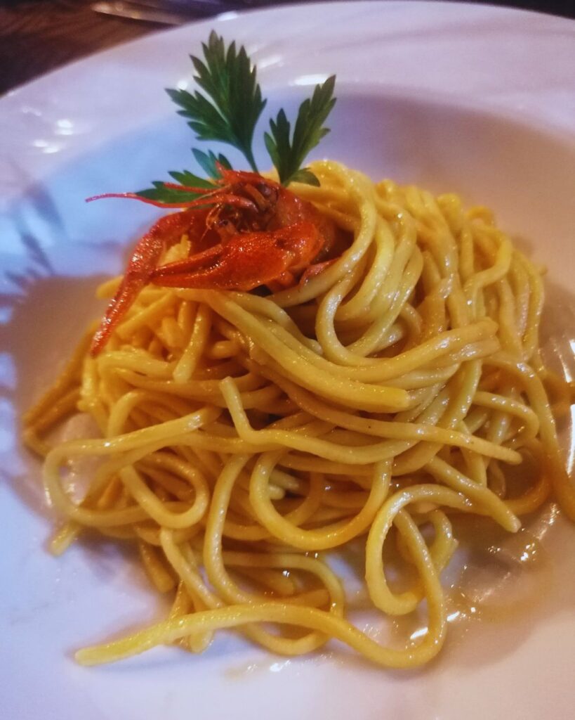 Spaghetti ai Gamberi del Fiume Tirino