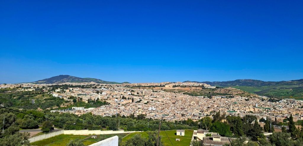 le 3 Medine di Fès dall'alto