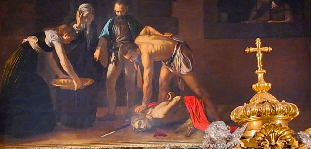 Decollazione di San Giovanni Battista - Caravaggio a Malta