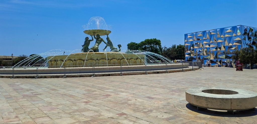 La Valletta - Tritons' Fountain