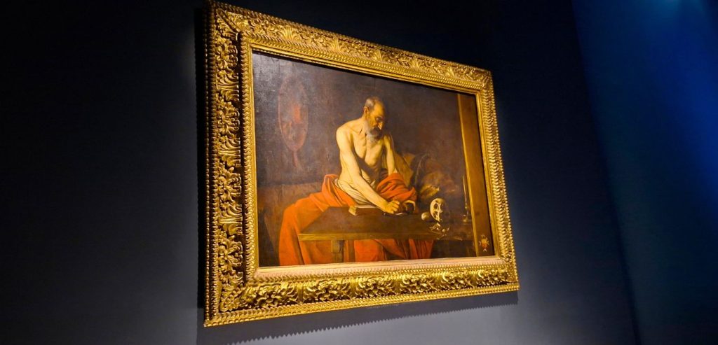 San Girolamo scrivente - Caravaggio a Malta